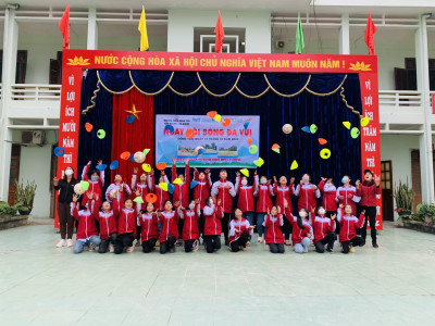 Ngày hội Bóng đá vui tại trường THCS Đồng Yên - Sân chơi bổ ích cho học sinh