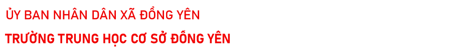 Trường THCS Đồng Yên
