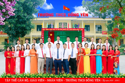 Nhà giáo công tác tại trường THCS Đồng Yên 2023-2024